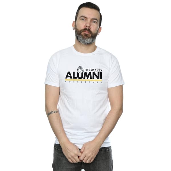 Harry Potter Mens Hogwarts Alumni Hufflepuff T-shirt