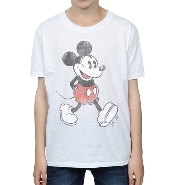 Disney Boys Mickey Mouse Walking T-Shirt