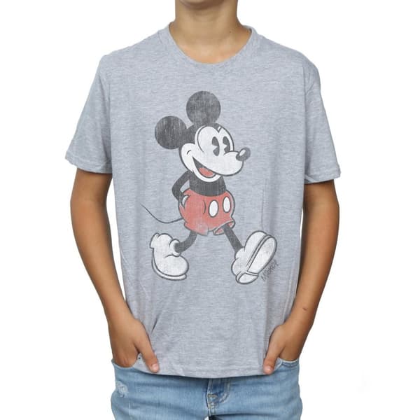 Disney Boys Mickey Mouse Walking T-Shirt