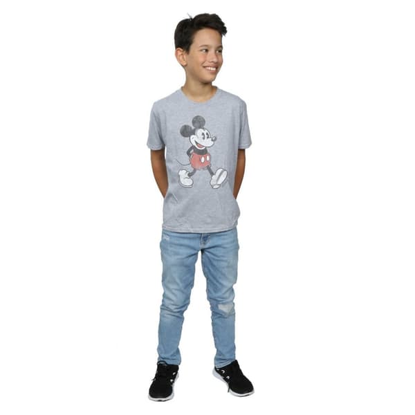 Disney Boys Mickey Mouse Walking T-Shirt