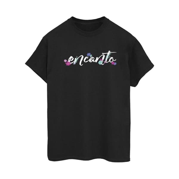 Disney Dam/Tjej - Encanto - Pojkvänströja i bomull med logotyp