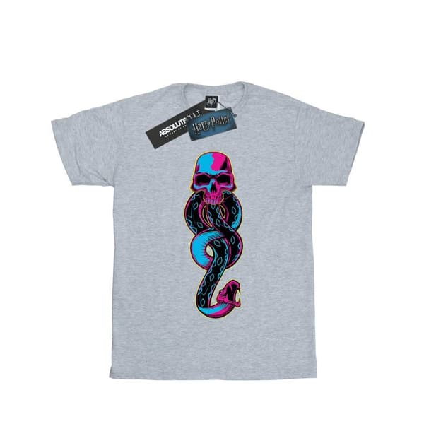 Harry Potter Mens Neon Dark Mark T-Shirt