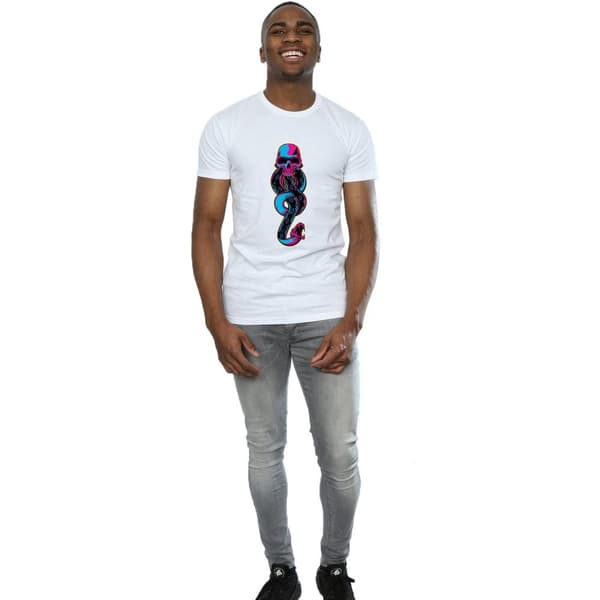 Harry Potter Mens Neon Dark Mark T-Shirt