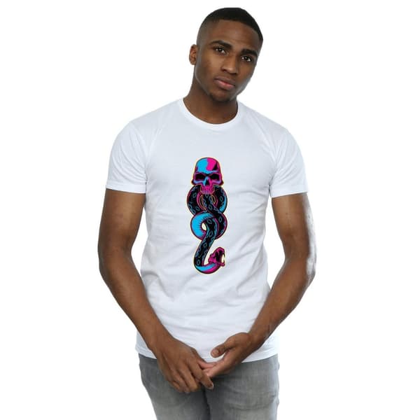 Harry Potter Mens Neon Dark Mark T-Shirt
