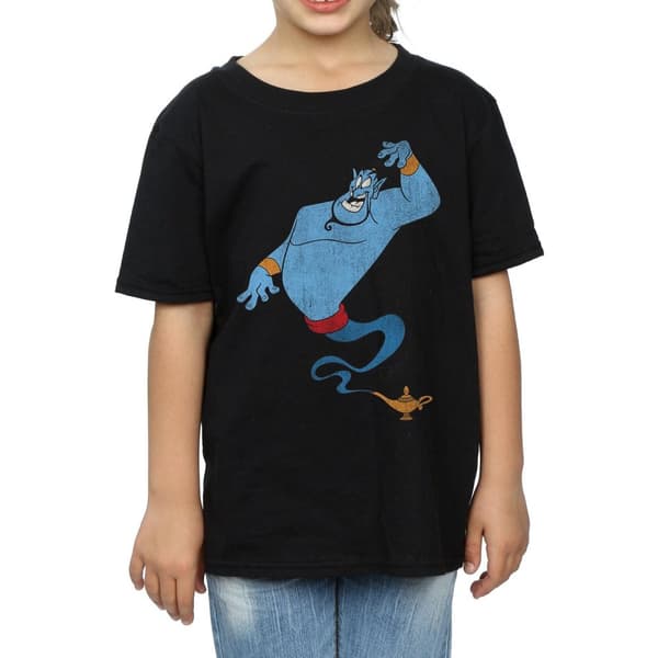 Disney Aladdin Classic Genie bomulls-T-shirt för flickor