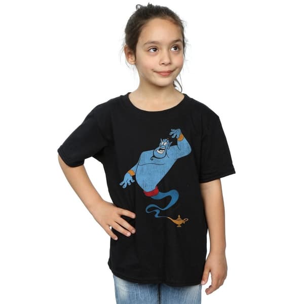 Disney Aladdin Classic Genie bomulls-T-shirt för flickor