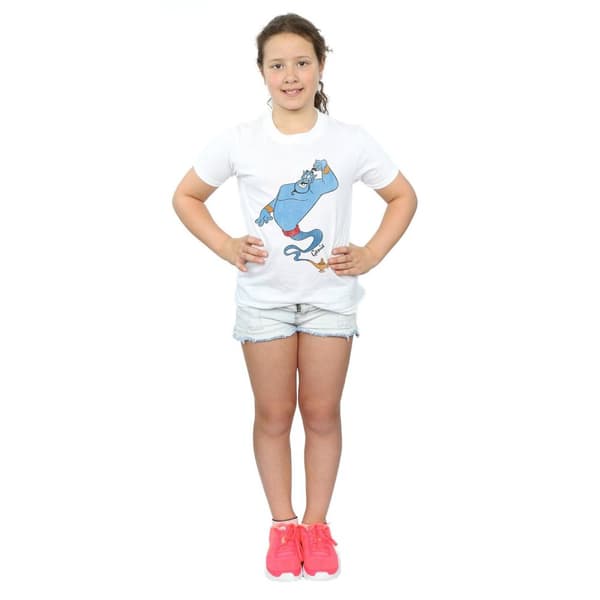 Disney Aladdin Classic Genie bomulls-T-shirt för flickor