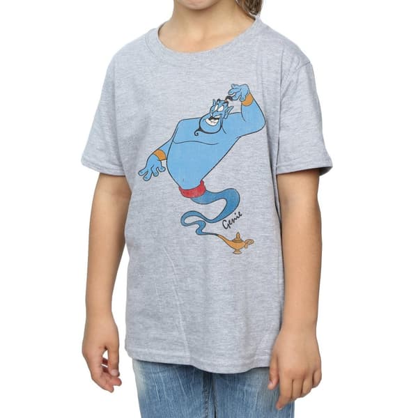 Disney Aladdin Classic Genie bomulls-T-shirt för flickor