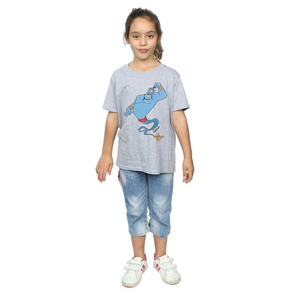 Disney Aladdin Classic Genie bomulls-T-shirt för flickor