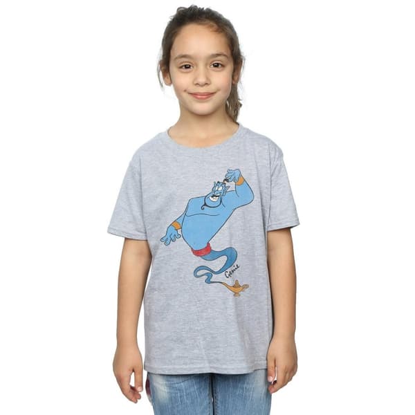 Disney Aladdin Classic Genie bomulls-T-shirt för flickor