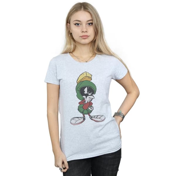 Looney Tunes Womens/Ladies Marvin The Martian Pose Cotton T-Shirt