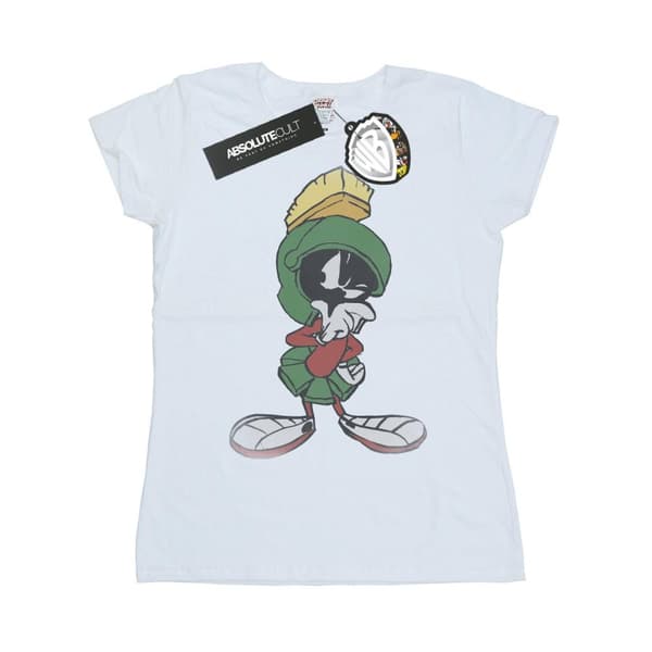 Looney Tunes Womens/Ladies Marvin The Martian Pose Cotton T-Shirt