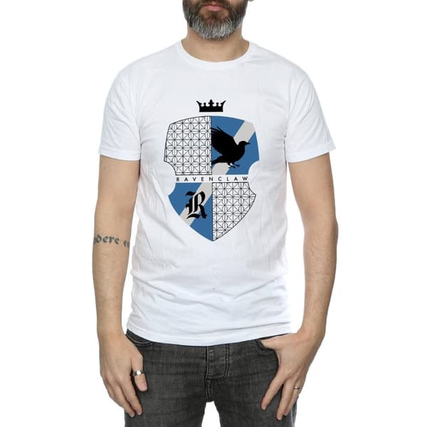 Harry Potter Mens Ravenclaw Shield T-Shirt