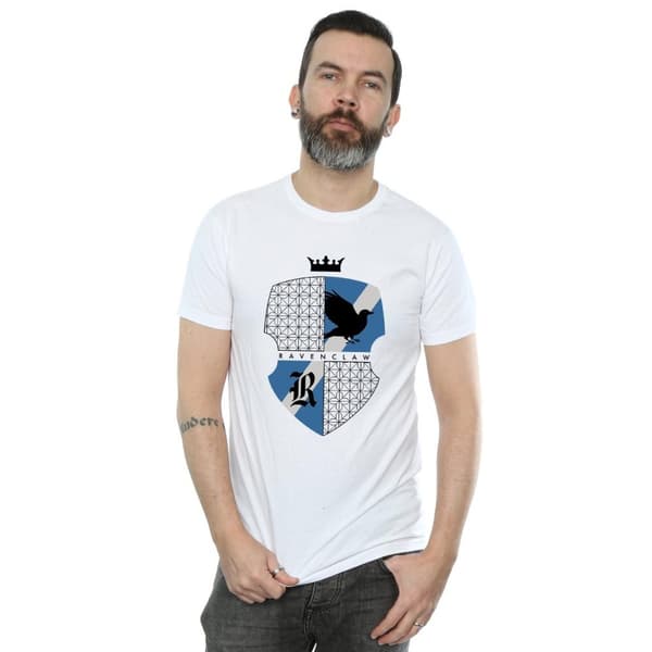 Harry Potter Mens Ravenclaw Shield T-Shirt
