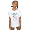 Miniatyrbild 2 av 3: Disney Frozen Elsa Profil Sketch T-shirt i bomull för flickor