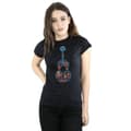 Miniatyrbild 2 av 5: Disney T-shirt i bomull med gitarrmönster - dam/dam Coco