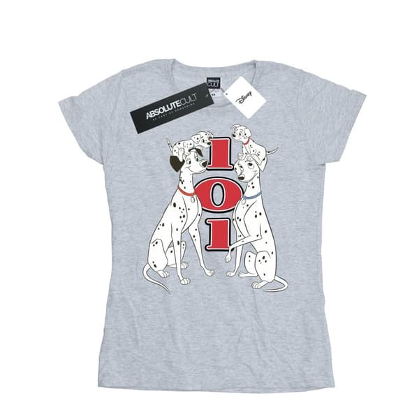 Disney Dam/Tjej 101 Dalmatians Family T-shirt i bomull