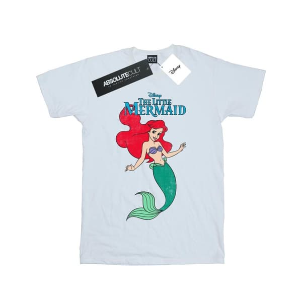 Disney Den lilla sjöjungfrun - T-shirt i bomull med Ariel-linje för flickor