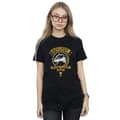 Miniatyrbild 2 av 3: Harry Potter Dam/Häst Hufflepuff Toon Crest Boyfriend T-shirt i bomull