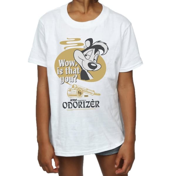 Looney Tunes Pepe Le Pew Odorizer T-shirt i bomull för flickor