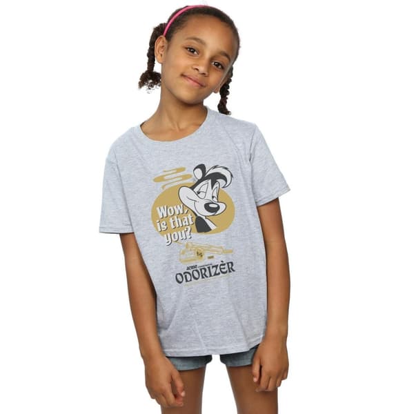 Looney Tunes Pepe Le Pew Odorizer T-shirt i bomull för flickor