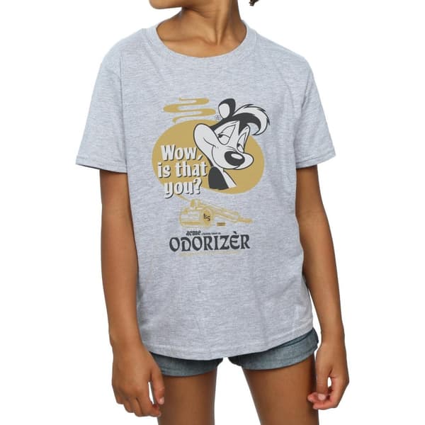 Looney Tunes Girls Pepe Le Pew Odorizer Cotton T-Shirt