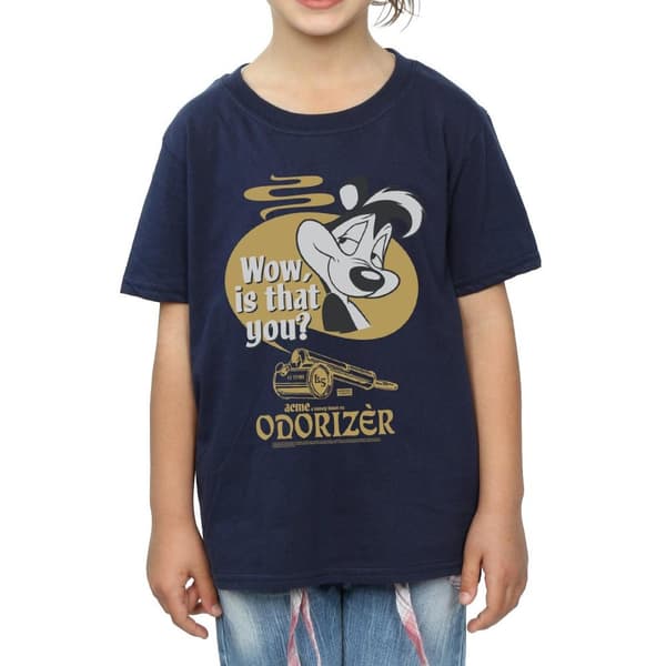 Looney Tunes Pepe Le Pew Odorizer T-shirt i bomull för flickor