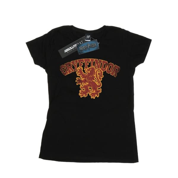 Harry Potter Womens/Ladies Gryffindor Sport Emblem Cotton T-Shirt