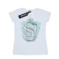 Miniatyrbillede 1 af 3: Harry Potter Womens/Ladies Slytherin Serpent Crest Cotton T-Shirt