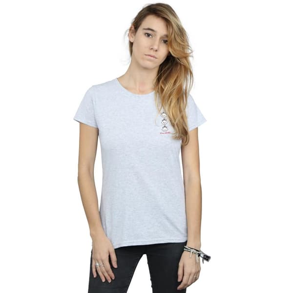 Disney Dam/Tjej Aristocats Marie T-shirt i bomull med brösttryck
