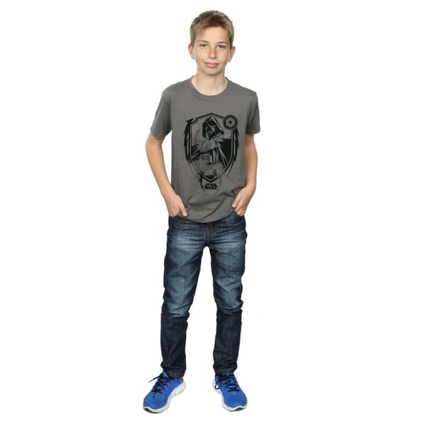 Star Wars Boys Darth Vader Shield T-Shirt