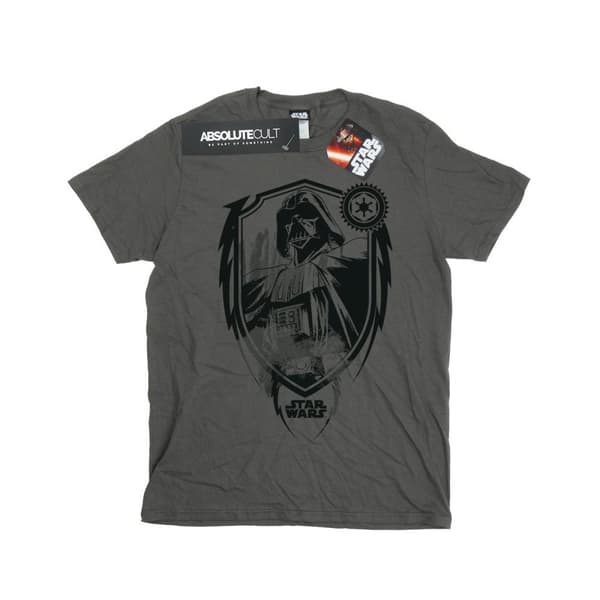 Star Wars Boys Darth Vader Shield T-Shirt