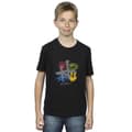 Miniatyrbillede 3 af 4: Harry Potter Boys Emblems H Spray T-Shirt