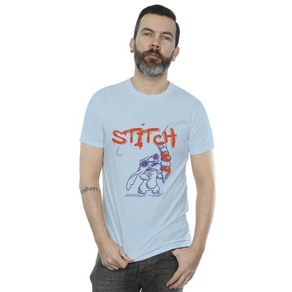 Disney Mens Lilo & Stitch Ice Creams T-Shirt
