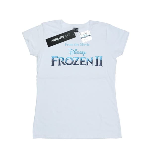 Disney Womens/Ladies Frozen 2 Movie Logo Cotton T-Shirt