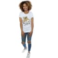 Miniatyrbild 4 av 5: Looney Tunes Dam/Tjej Road Runner Kicks T-shirt i bomull