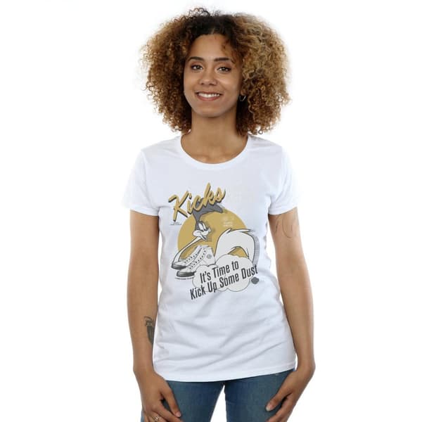 Looney Tunes Womens/Ladies Road Runner Kicks Cotton T-Shirt