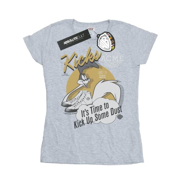 Looney Tunes Dam/Tjej Road Runner Kicks T-shirt i bomull
