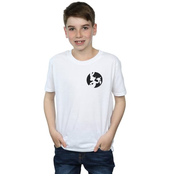 Looney Tunes Pojkar Bugs Bunny Silhouette T-shirt med brösttryck