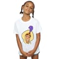 Miniatyrbild 2 av 3: Disney T-shirt i bomull med Aladdin-prinsens Ali-ansikte för flickor