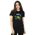 Pikkukuva 2 / 3: Disney Womens/Ladies Monsters University Taped Mike Cotton Boyfriend T-Shirt