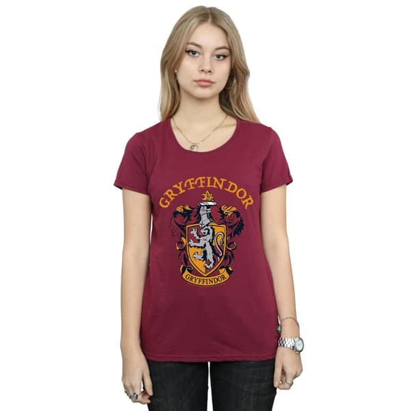 Harry Potter Gryffindor Crest - bomulls-T-shirt för kvinnor/damer