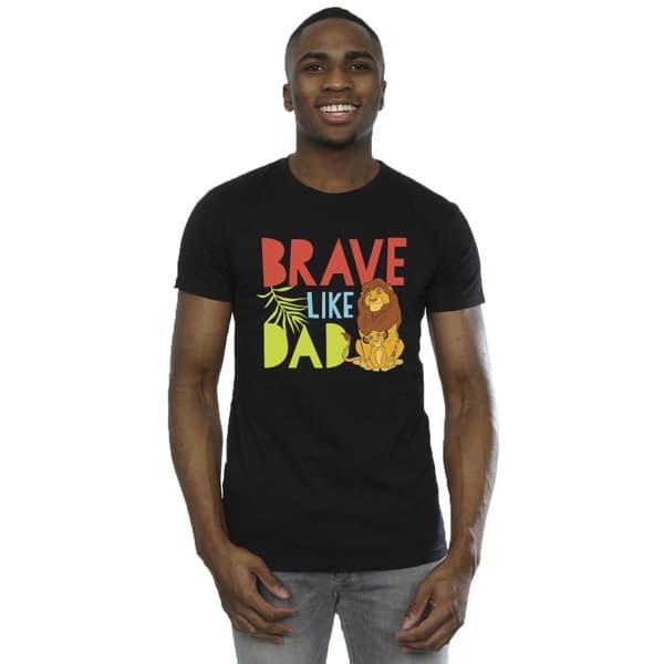 Disney Mens The Lion King Brave Like Dad T-Shirt
