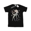 Miniatyrbillede 1 af 5: Disney Womens/Ladies Bambi Winter Deer Cotton Boyfriend T-Shirt