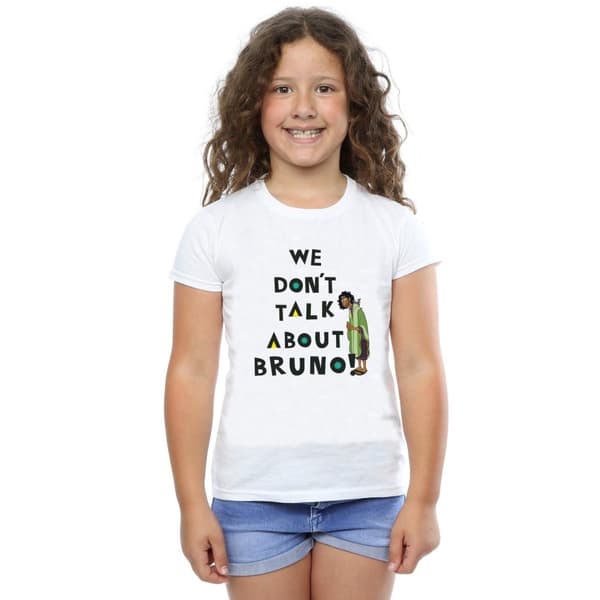 Disney Encanto We Don´t Talk About Bruno - T-shirt i bomull för flickor