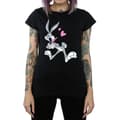 Miniatyrbillede 3 af 5: Looney Tunes Womens/Ladies Bugs Bunny In Love Cotton T-Shirt