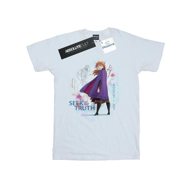 Disney Frozen 2 Anna Seek The Truth T-shirt i bomull för flickor