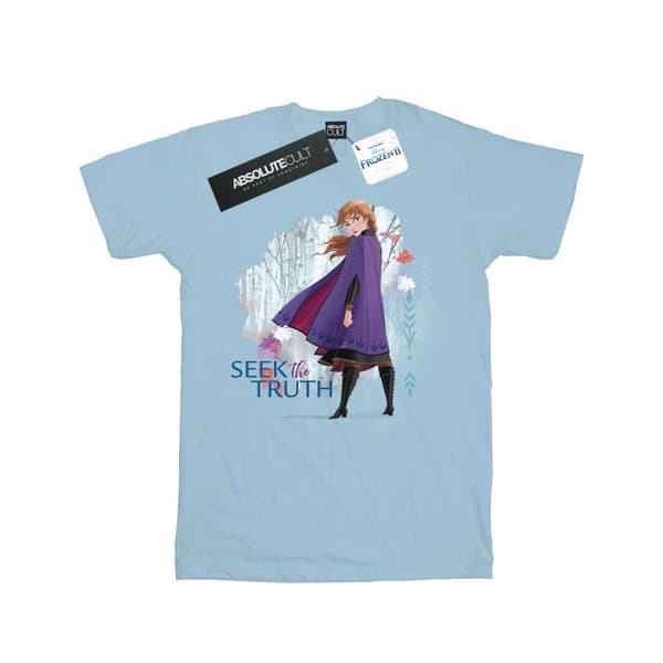 Disney Frozen 2 Anna Seek The Truth T-shirt i bomull för flickor