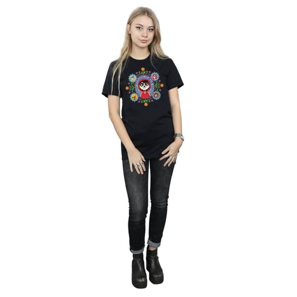 Disney Dam/Tjej Coco Remember Me Boyfriend T-shirt i bomull