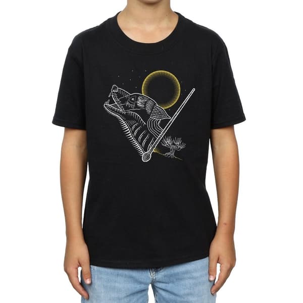 Harry Potter T-shirt med linjer av varulvar för pojkar